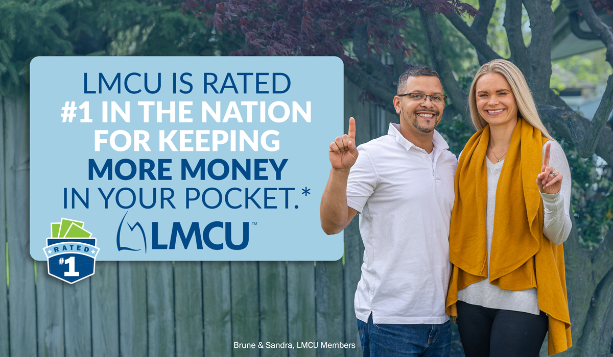 LMCU is rated 1 for keeping more money in your pocket.*